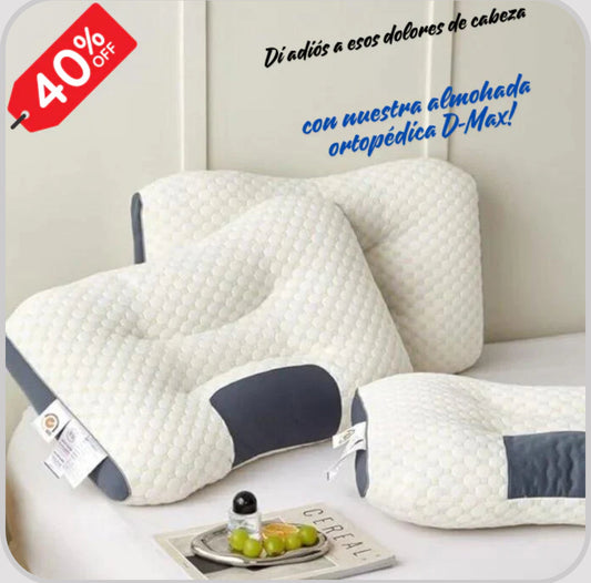 Almohada Ortopédica D+Max + Ebook de Obsequio